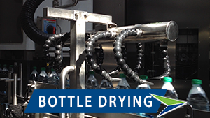 Water Bottle Drying using Spyder Manifold